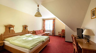 Komfortable Doppelzimmer von Camping Steinmann