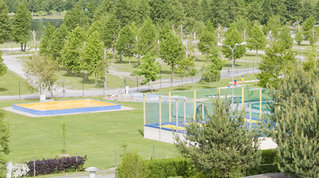 Tennisplatz von Camping Steinmann